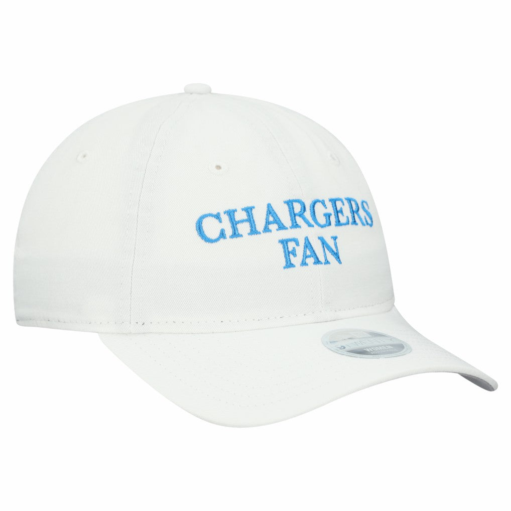 Los Angeles Chargers New Era Women's Team Fan 9TWENTY Adjustable Hat