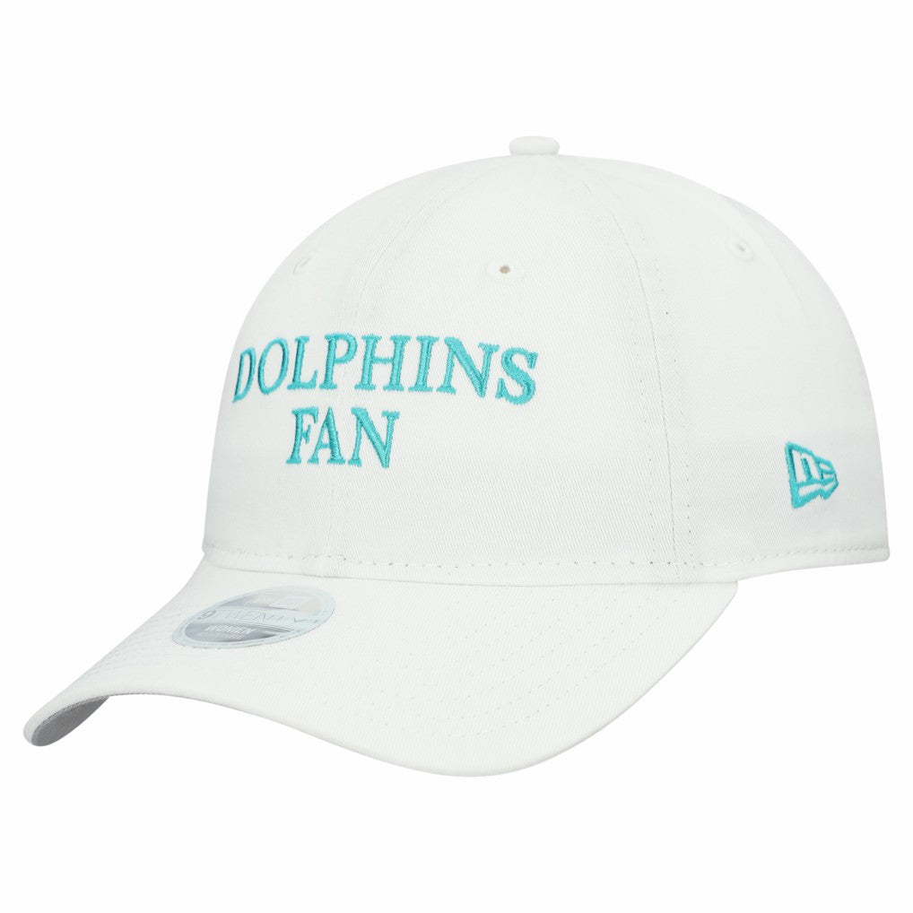 Miami Dolphins New Era Women's Team Fan 9TWENTY Adjustable Hat