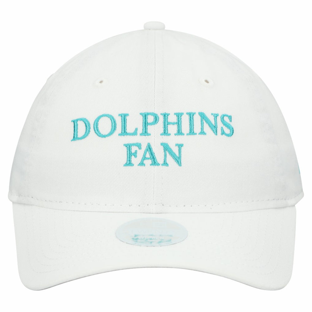 Miami Dolphins New Era Women's Team Fan 9TWENTY Adjustable Hat