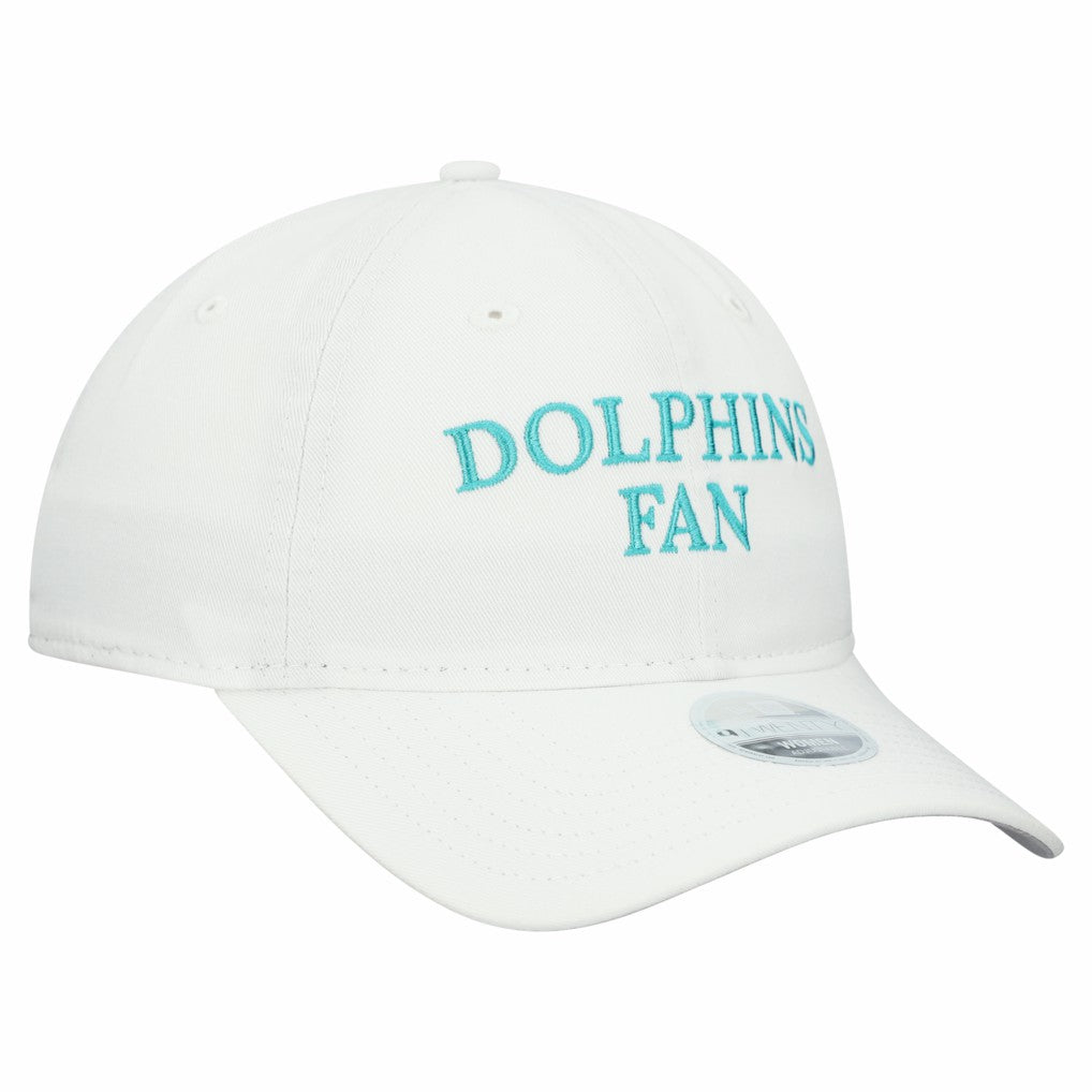 Miami Dolphins New Era Women's Team Fan 9TWENTY Adjustable Hat