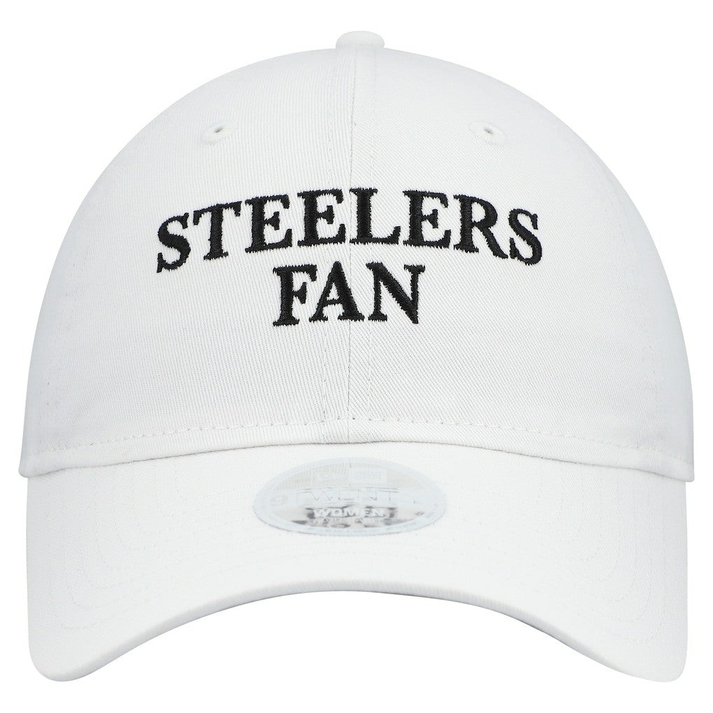 Pittsburgh Steelers New Era Women's Team Fan 9TWENTY Adjustable Hat
