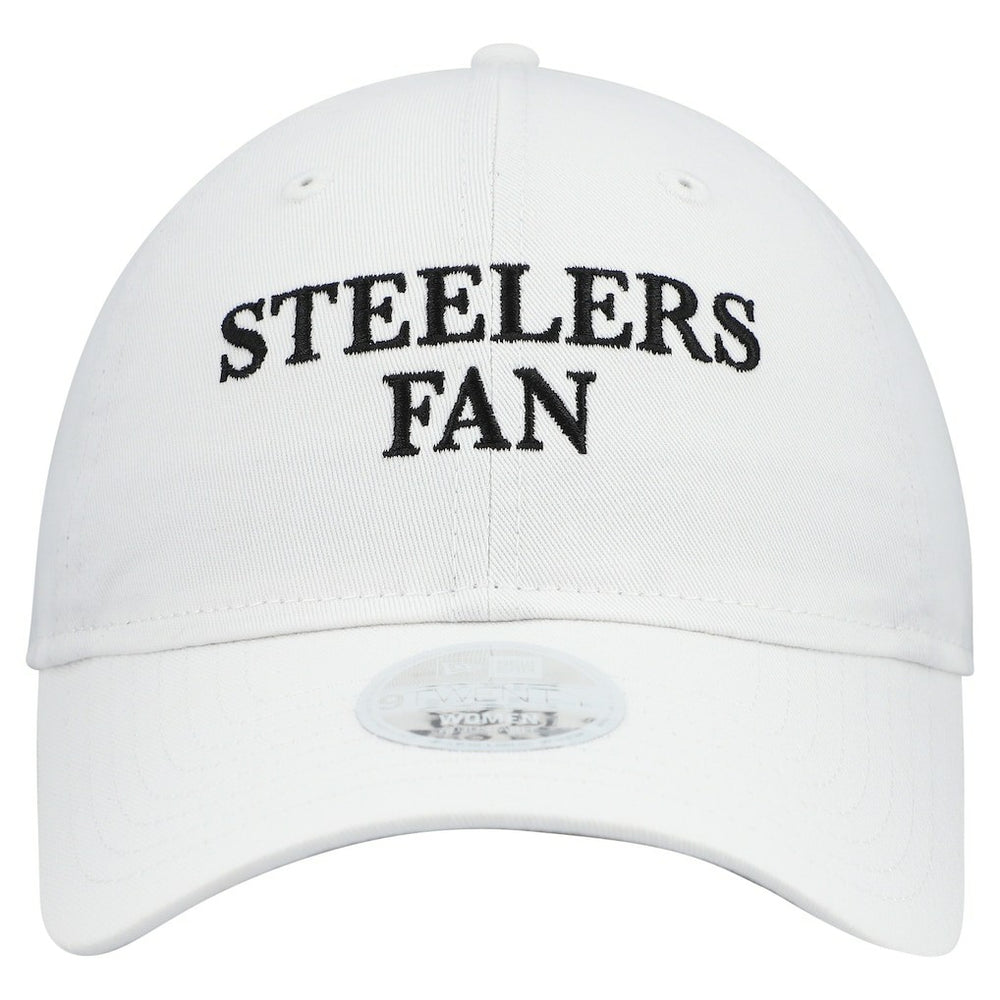 Pittsburgh Steelers New Era Women's Team Fan 9TWENTY Adjustable Hat