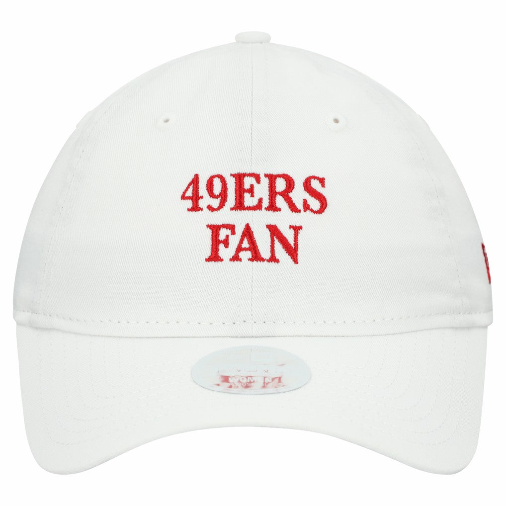 San Francisco 49ers New Era Women's Team Fan 9TWENTY Adjustable Hat
