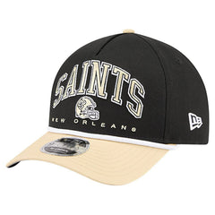 New Orleans Saints New Era Arch COOLERA 9FORTY A-Frame M-Crown Adjustable Hat