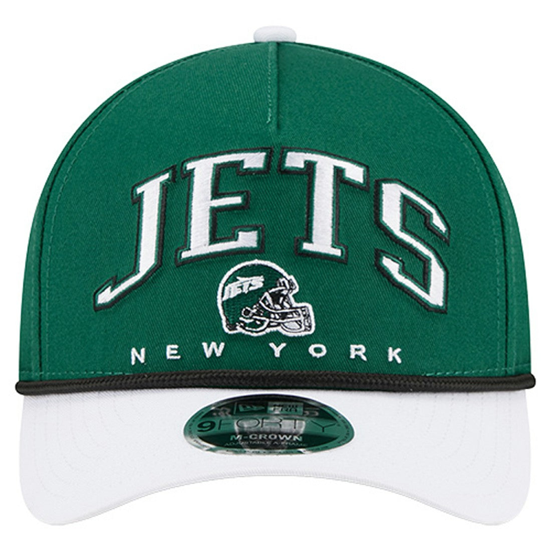 New York Jets New Era Arch COOLERA 9FORTY A-Frame M-Crown Adjustable Hat