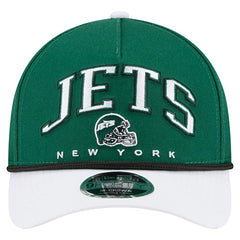 New York Jets New Era Arch COOLERA 9FORTY A-Frame M-Crown Adjustable Hat