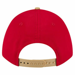 San Francisco 49ers New Era Throwback Arch COOLERA 9FORTY A-Frame M-Crown Adjustable Hat