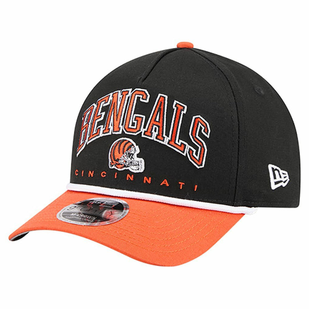 Cincinnati Bengals New Era Arch COOLERA 9FORTY A-Frame M-Crown Adjustable Hat