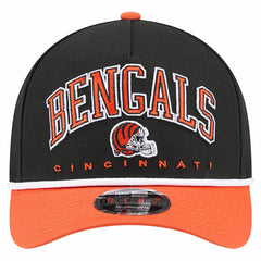 Cincinnati Bengals New Era Arch COOLERA 9FORTY A-Frame M-Crown Adjustable Hat