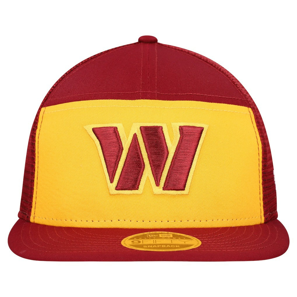 Washington Commanders New Era Outdoor Split Panel 9FIFTY Snapback Hat