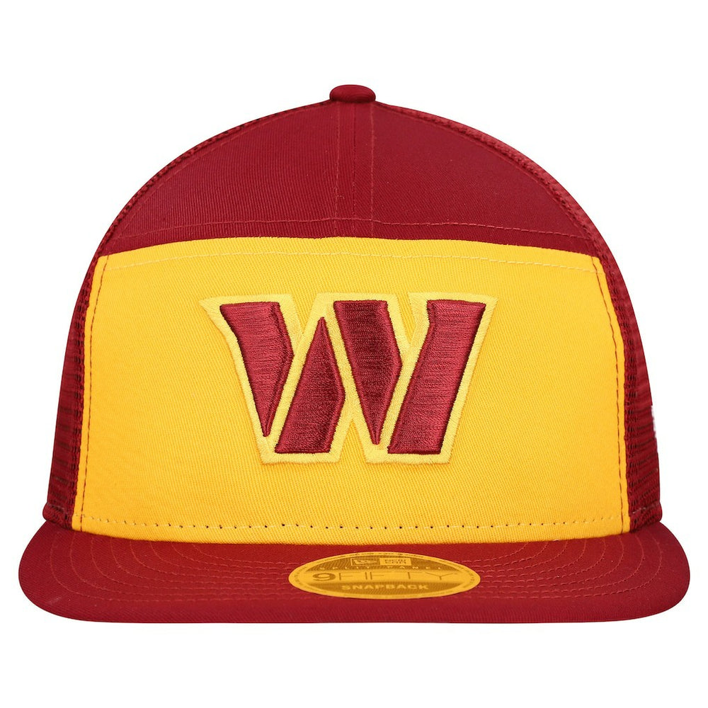 Washington Commanders New Era Outdoor Split Panel 9FIFTY Snapback Hat