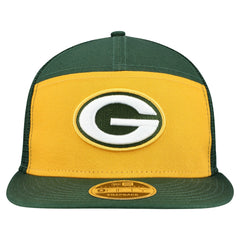 Green Bay Packers New Era Outdoor Split Panel 9FIFTY Snapback Hat