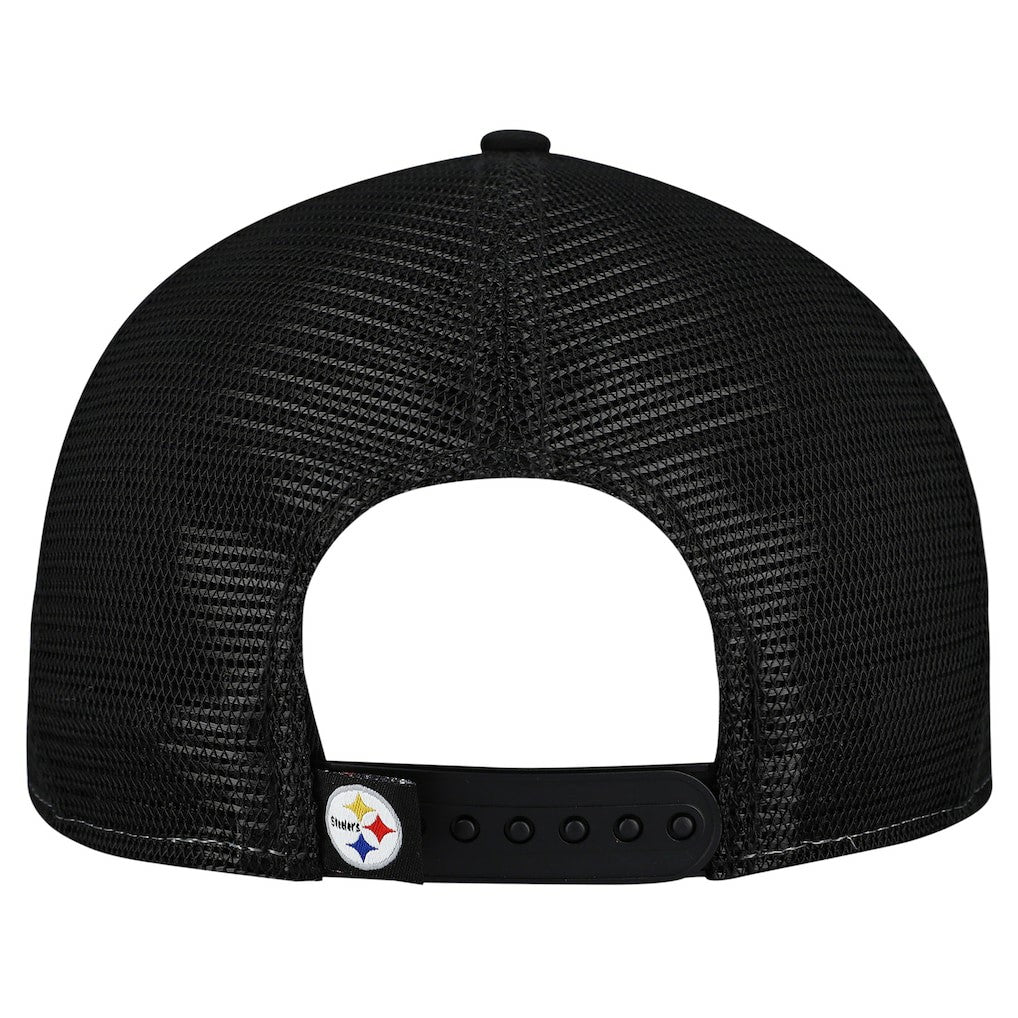 Pittsburgh Steelers New Era Outdoor Split Panel 9FIFTY Snapback Hat