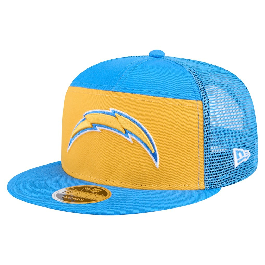Los Angeles Chargers New Era Outdoor Split Panel 9FIFTY Snapback Hat