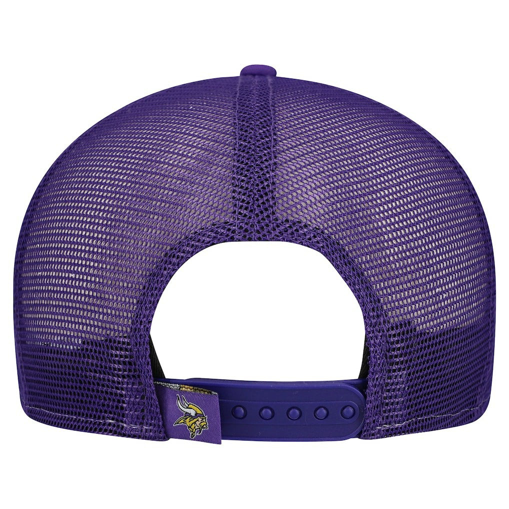 Minnesota Vikings New Era Outdoor Split Panel 9FIFTY Snapback Hat