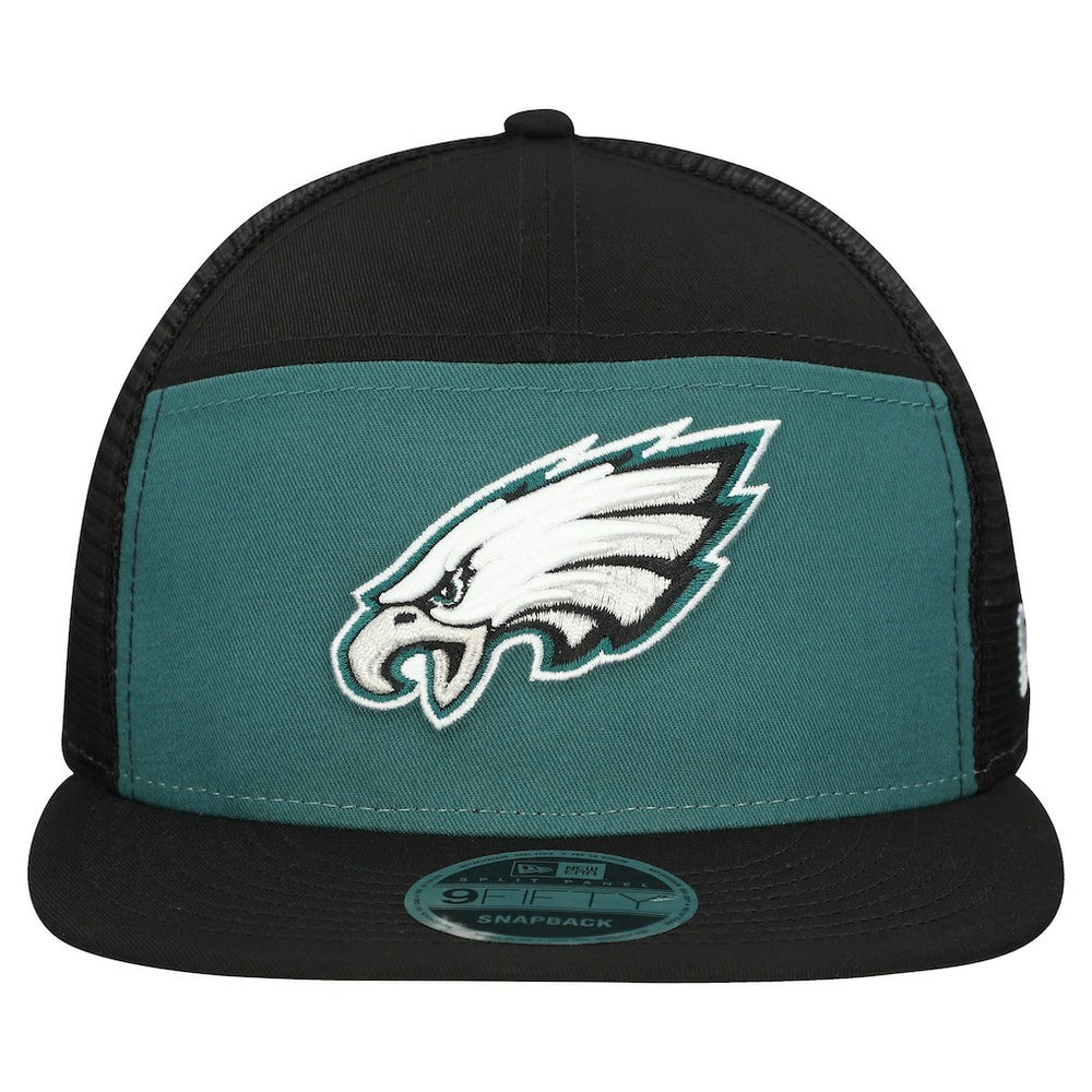 Philadelphia Eagles New Era Outdoor Split Panel 9FIFTY Snapback Hat