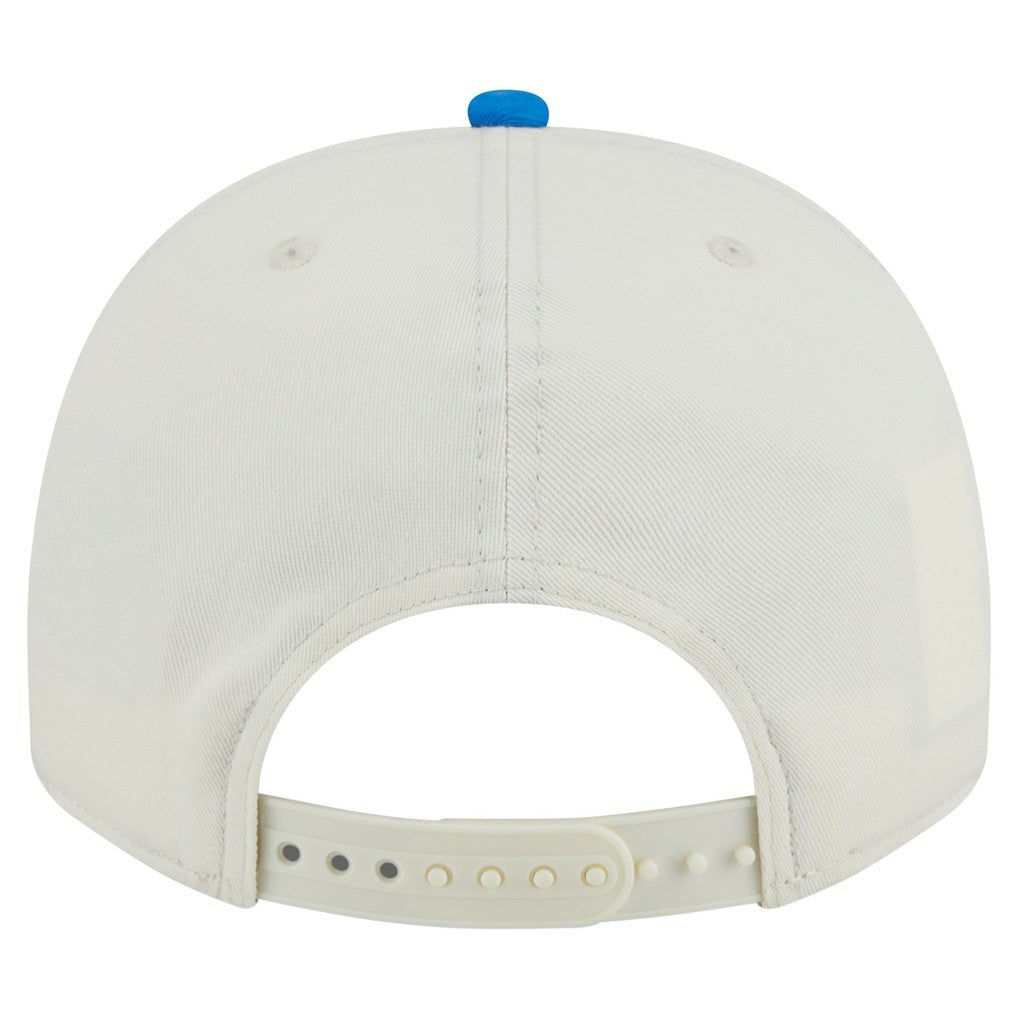 Detroit Lions New Era Chainstitch A-Frame 9FIFTY Adjustable Hat