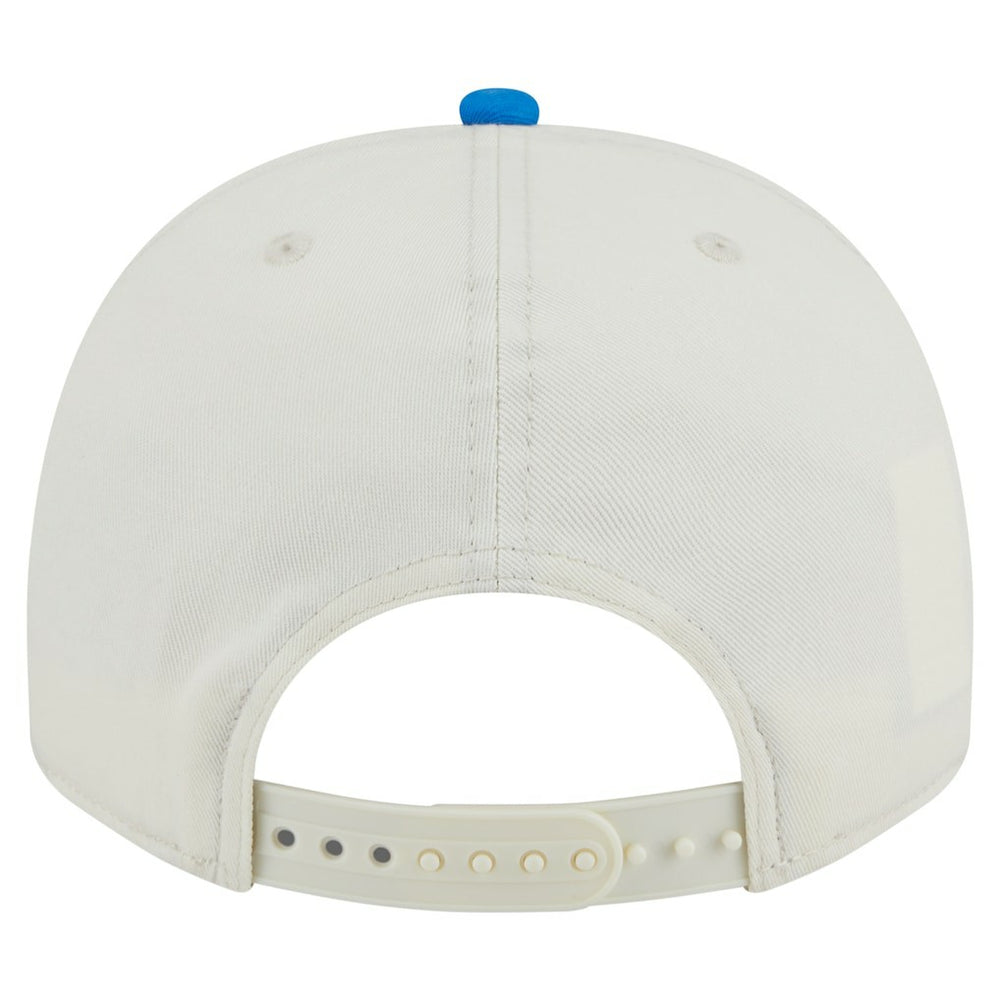 Detroit Lions New Era Chainstitch A-Frame 9FIFTY Adjustable Hat