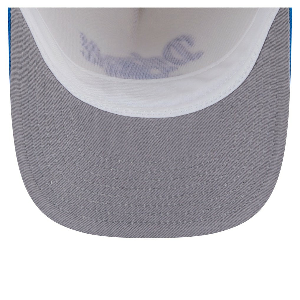 Detroit Lions New Era Chainstitch A-Frame 9FIFTY Adjustable Hat
