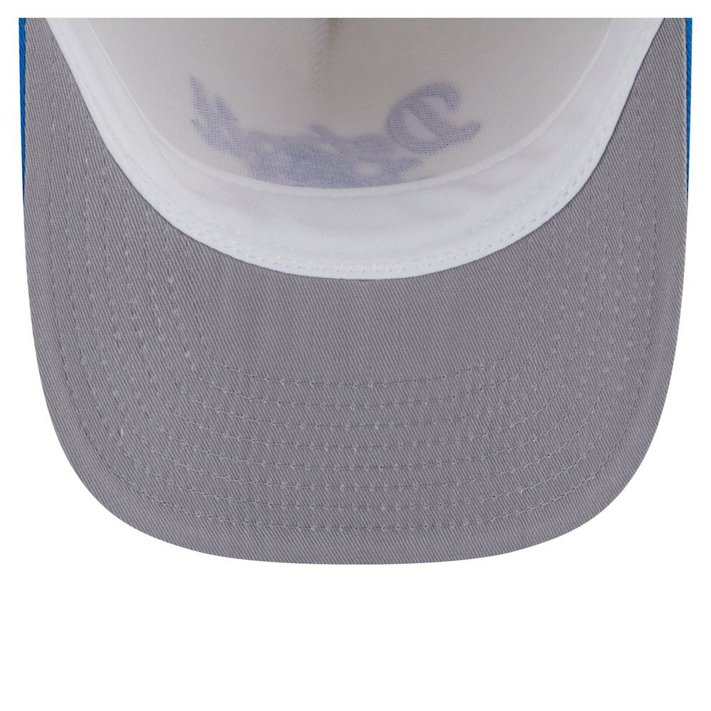 Detroit Lions New Era Chainstitch A-Frame 9FIFTY Adjustable Hat