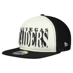 Las Vegas Raiders New Era Cutout A-Frame 9FIFTY Snapback Hat
