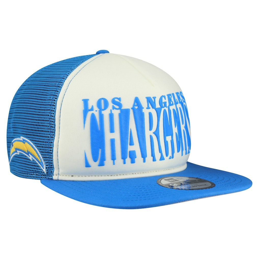 Los Angeles Chargers New Era Cutout A-Frame 9FIFTY Snapback Hat