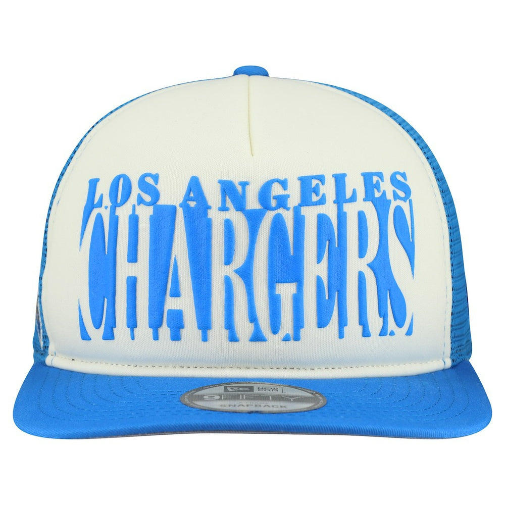 Los Angeles Chargers New Era Cutout A-Frame 9FIFTY Snapback Hat