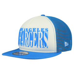 Los Angeles Chargers New Era Cutout A-Frame 9FIFTY Snapback Hat