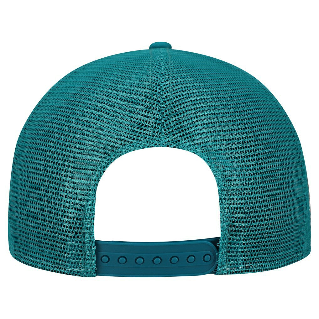 Miami Dolphins New Era Throwback Cutout A-Frame 9FIFTY Snapback Hat