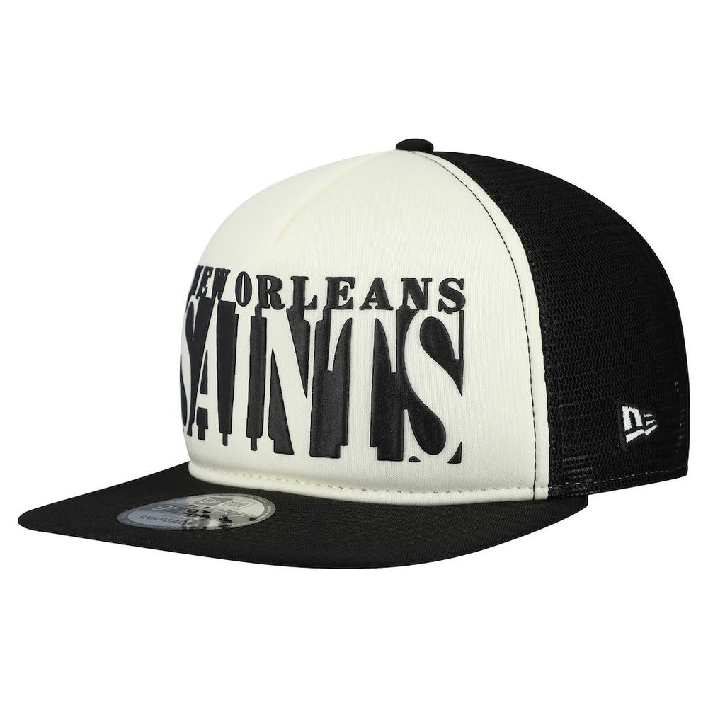 New Orleans Saints New Era Cutout A-Frame 9FIFTY Snapback Hat