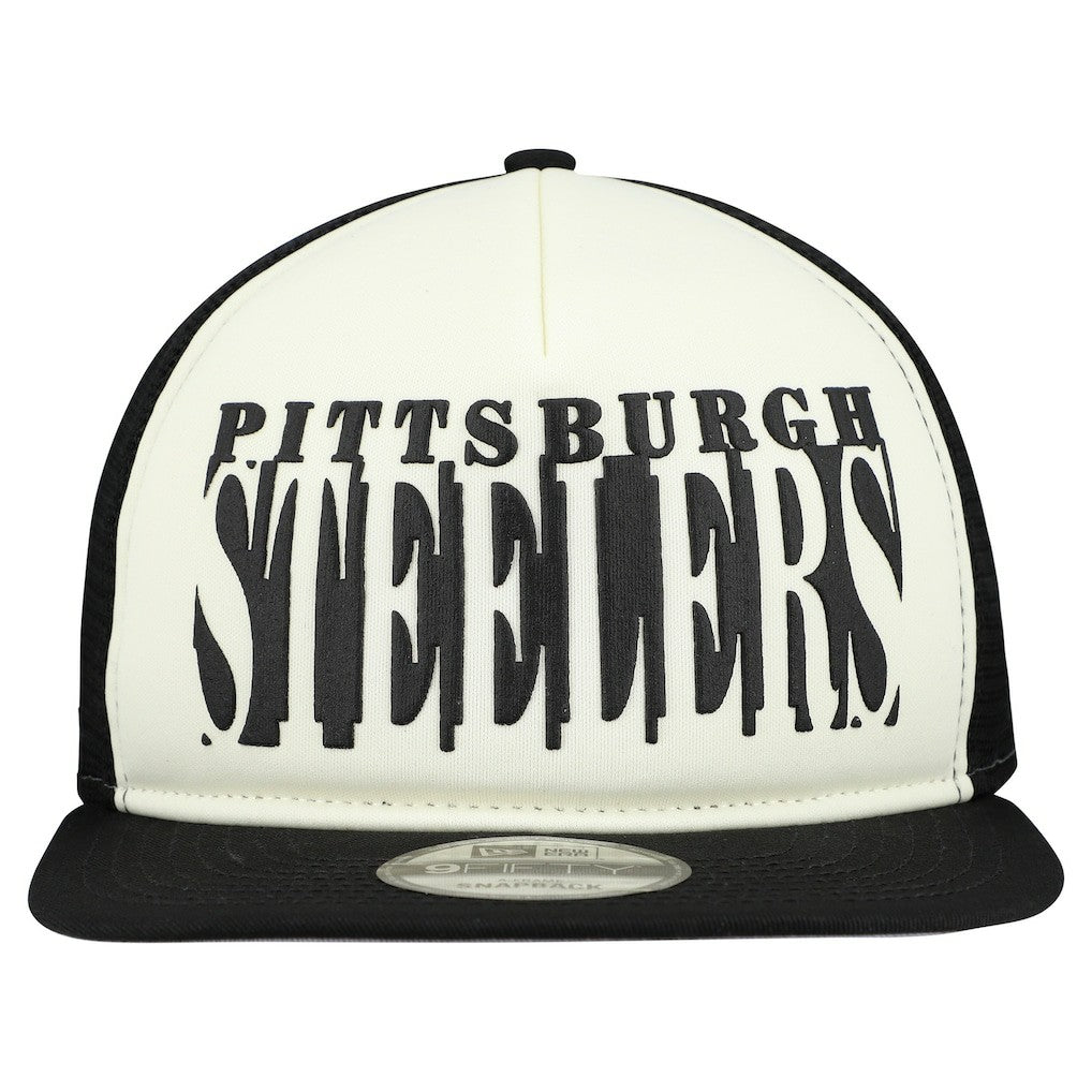 Pittsburgh Steelers New Era Cutout A-Frame 9FIFTY Snapback Hat