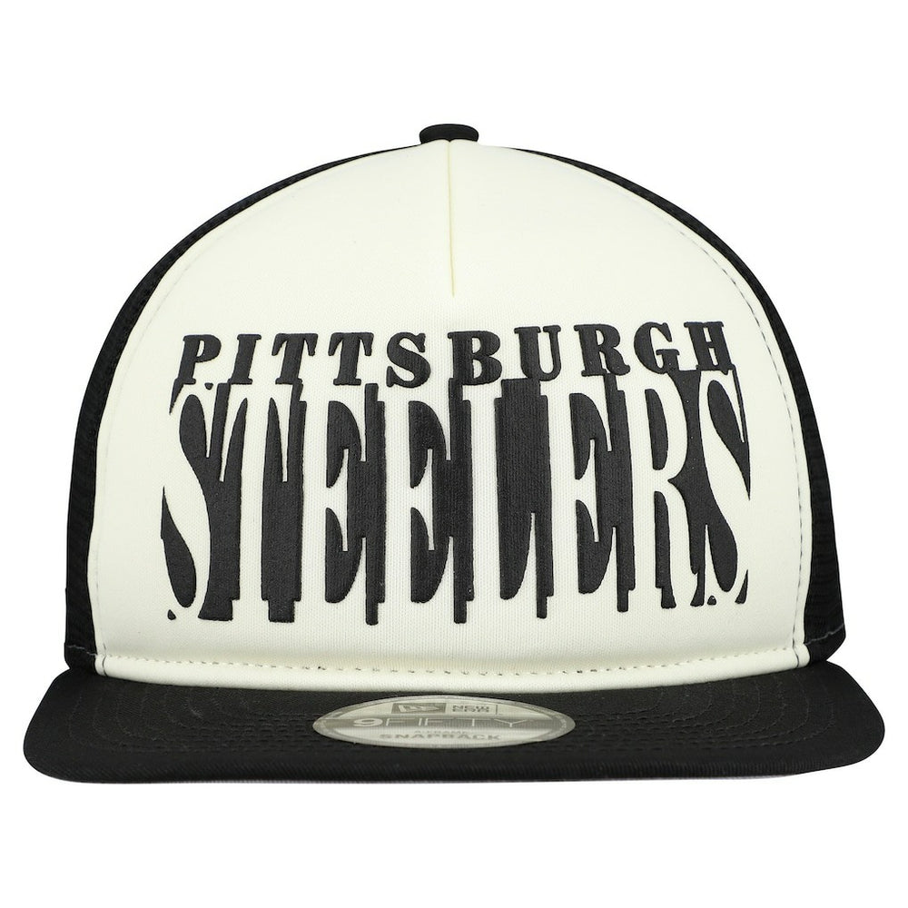 Pittsburgh Steelers New Era Cutout A-Frame 9FIFTY Snapback Hat