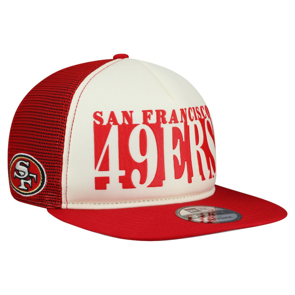 San Francisco 49ers New Era Cutout A-Frame 9FIFTY Snapback Hat