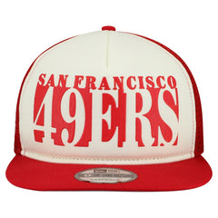San Francisco 49ers New Era Cutout A-Frame 9FIFTY Snapback Hat
