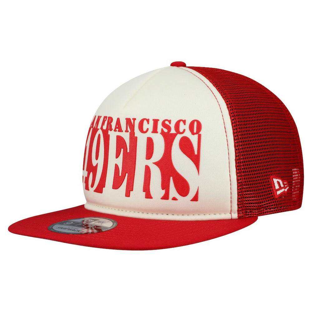 San Francisco 49ers New Era Cutout A-Frame 9FIFTY Snapback Hat