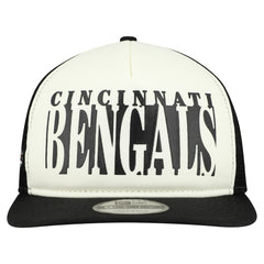 Cincinnati Bengals New Era Throwback Cutout A-Frame 9FIFTY Snapback Hat
