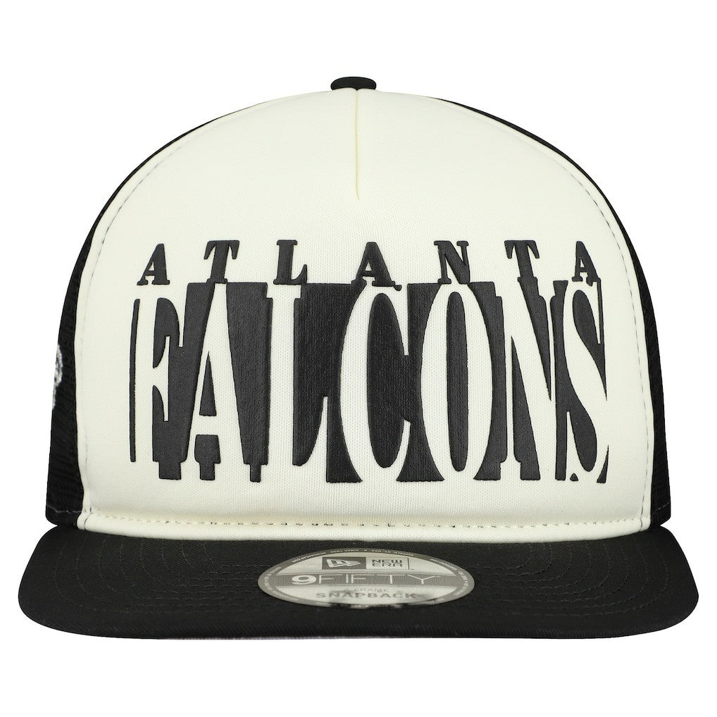 Atlanta Falcons New Era Cutout A-Frame 9FIFTY Snapback Hat