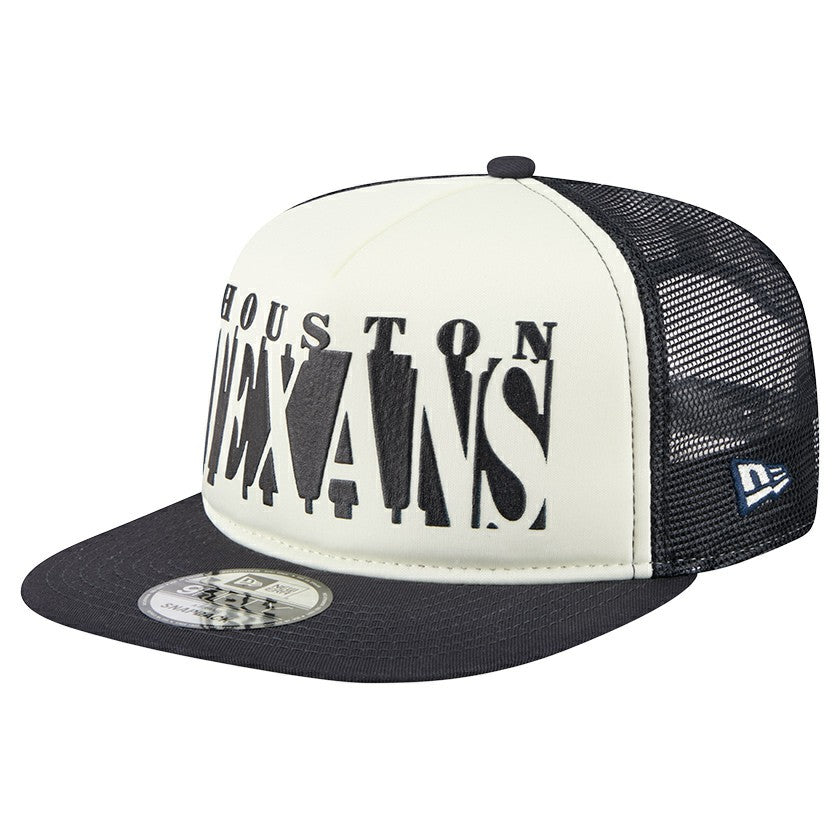 Houston Texans New Era Cutout A-Frame 9FIFTY Snapback Hat
