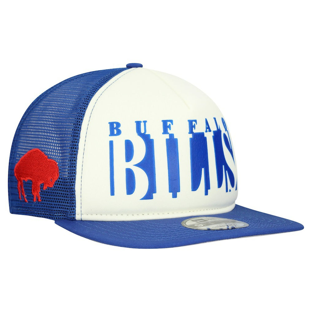 Buffalo Bills New Era Throwback Cutout A-Frame 9FIFTY Snapback Hat