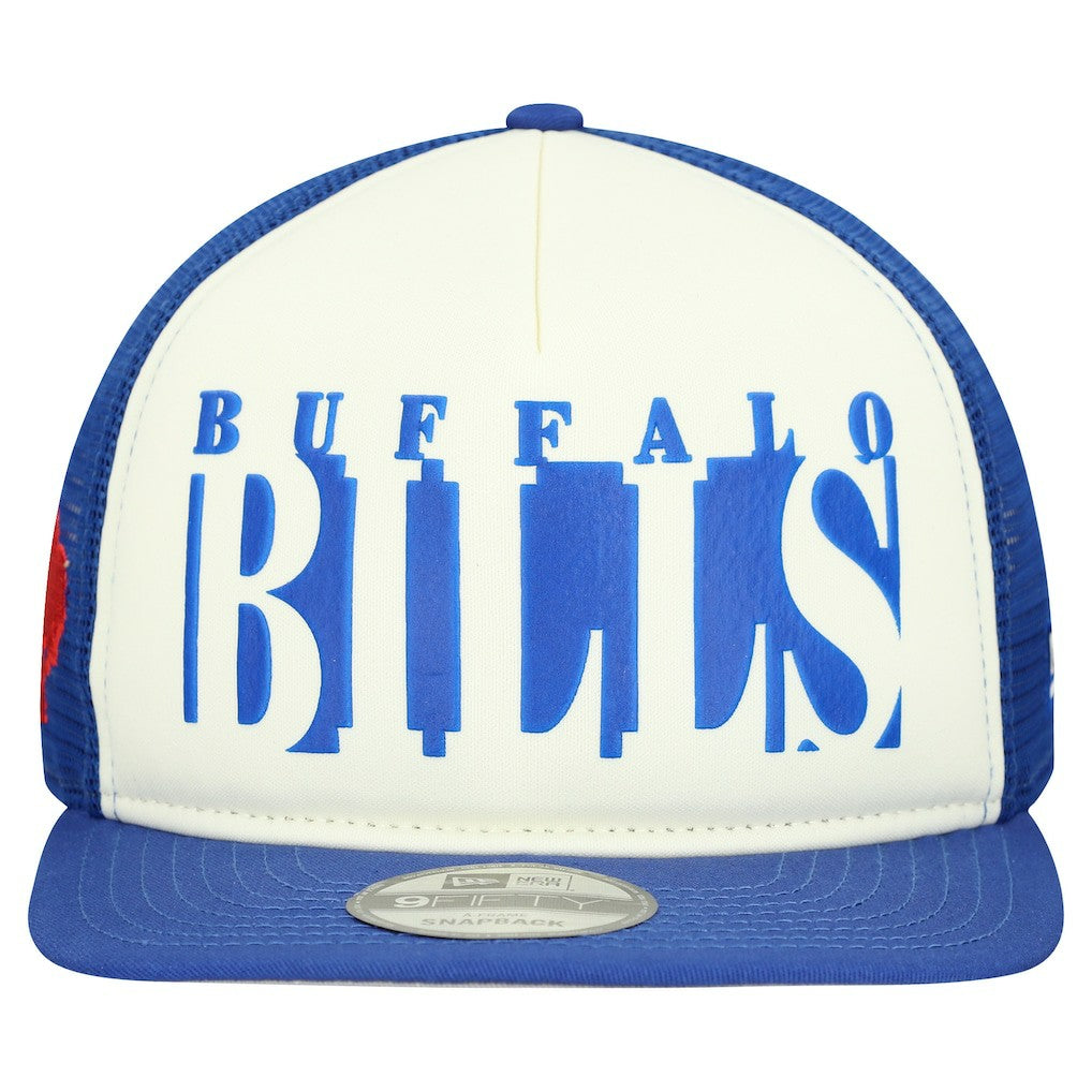 Buffalo Bills New Era Throwback Cutout A-Frame 9FIFTY Snapback Hat