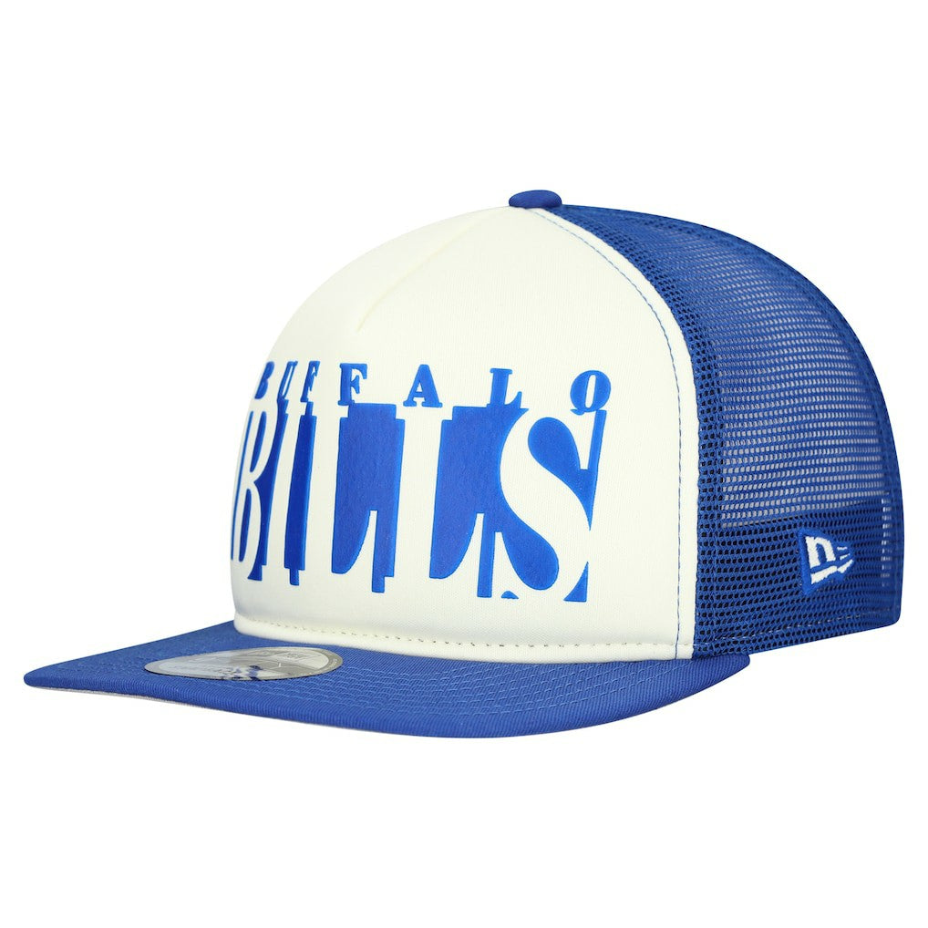 Buffalo Bills New Era Throwback Cutout A-Frame 9FIFTY Snapback Hat
