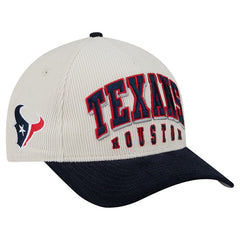 Houston Texans New Era Two-Tone Sided Corduroy 9FORTY A-Frame Adjustable Hat