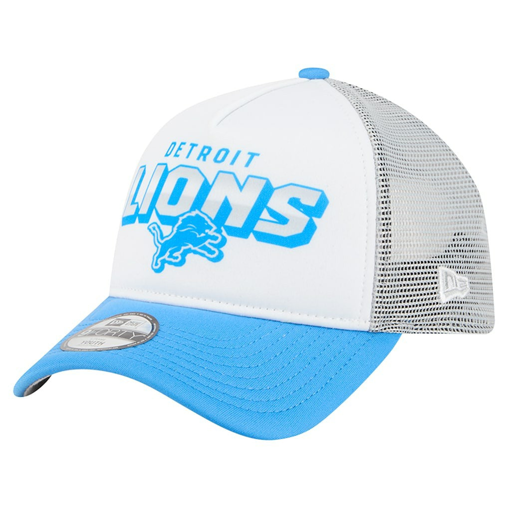 Detroit Lions New Era Youth Streak 9FORTY A-Frame Adjustable Hat