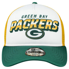Green Bay Packers New Era Youth Streak 9FORTY A-Frame Adjustable Hat
