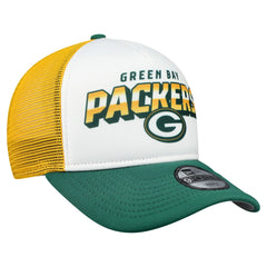 Green Bay Packers New Era Youth Streak 9FORTY A-Frame Adjustable Hat