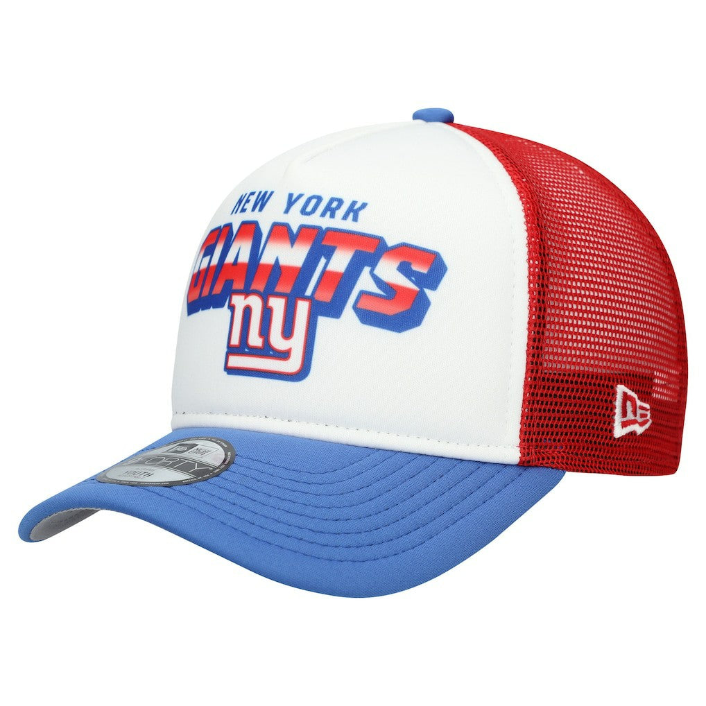 New York Giants New Era Youth Streak 9FORTY A-Frame Adjustable Hat