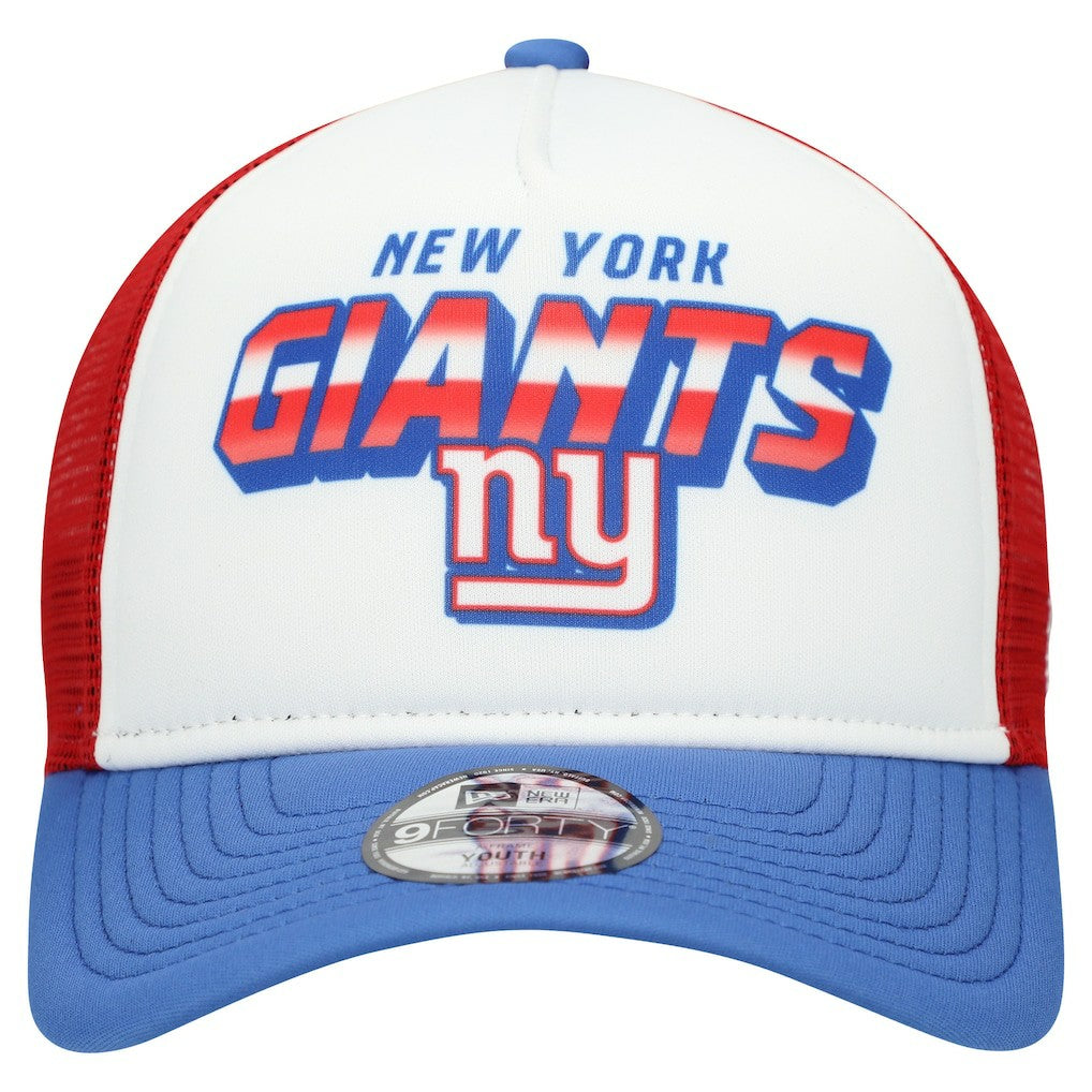 New York Giants New Era Youth Streak 9FORTY A-Frame Adjustable Hat