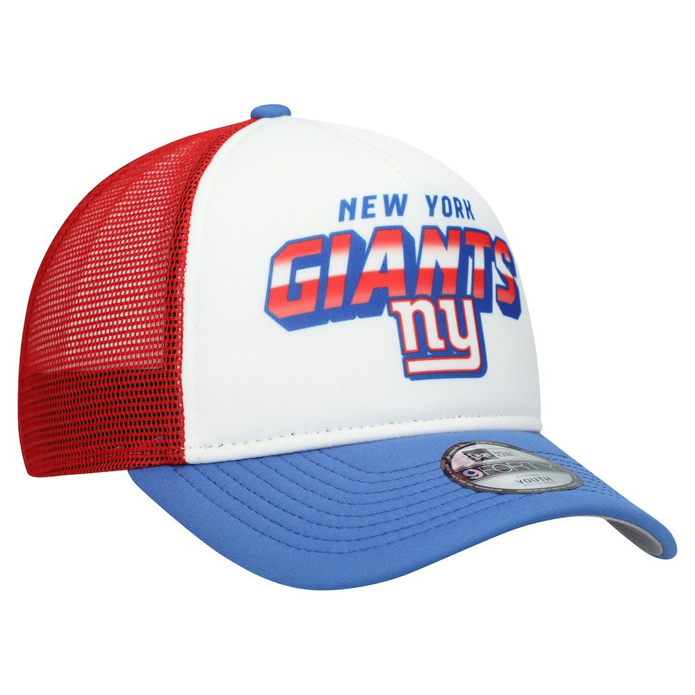 New York Giants New Era Youth Streak 9FORTY A-Frame Adjustable Hat