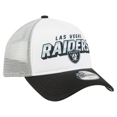 Las Vegas Raiders New Era Youth Streak 9FORTY A-Frame Adjustable Hat