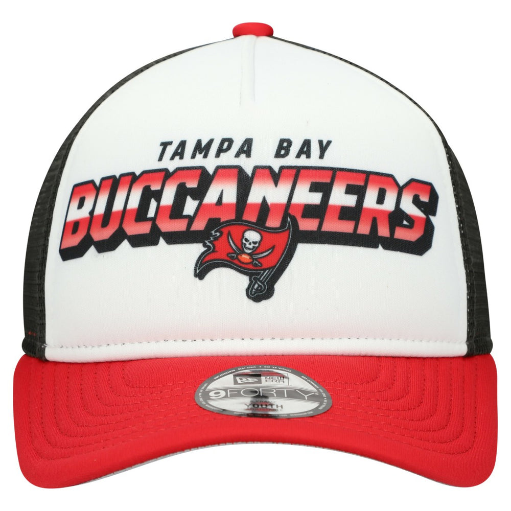 Tampa Bay Buccaneers New Era Youth Streak 9FORTY A-Frame Adjustable Hat